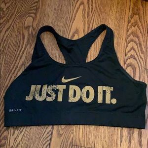 Nike “Just Do It” Sports Bra